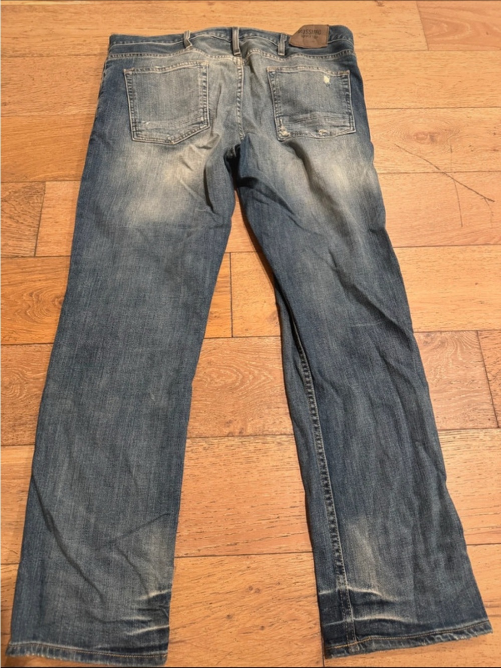 Men’s Ripped Slim Straight Jeans - Picture 6 of 6